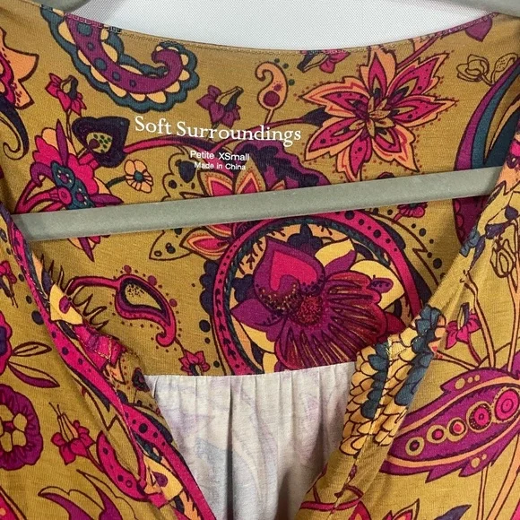 Soft surroundings gorgeous night gown or loungewear gown. Very luxurious! - Picture 5 of 5